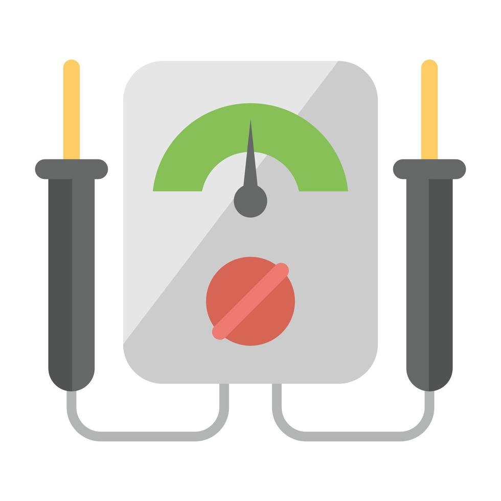 Spanning ampère meter vector