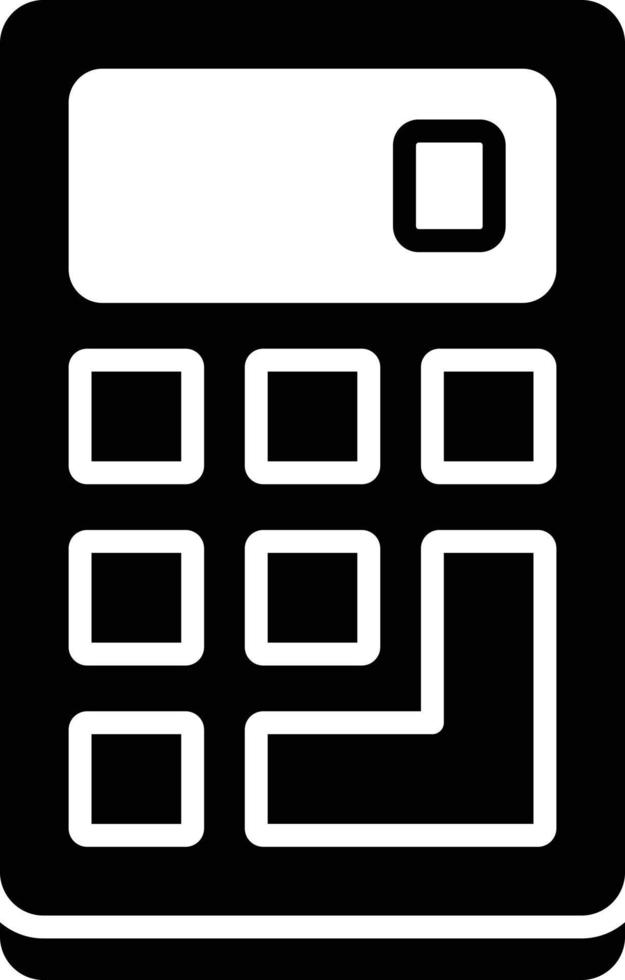 rekenmachine creatief icoon ontwerp vector