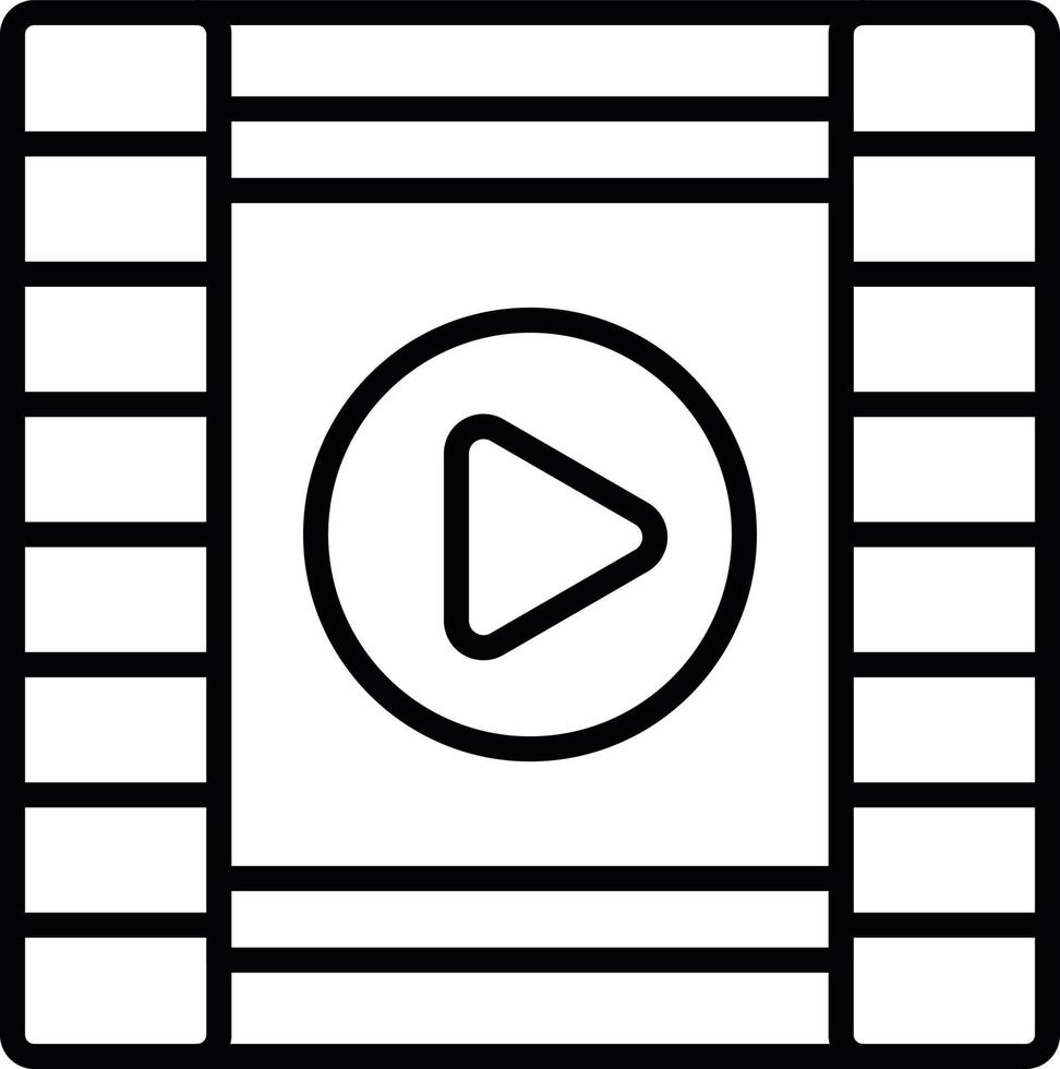 film strip creatief icoon ontwerp vector