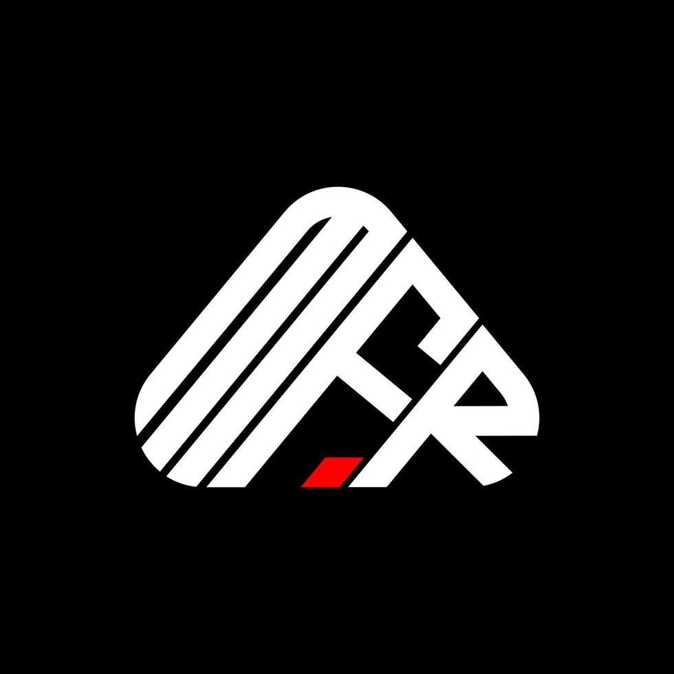 mfr brief logo creatief ontwerp met vector grafisch, mfr gemakkelijk en modern logo.