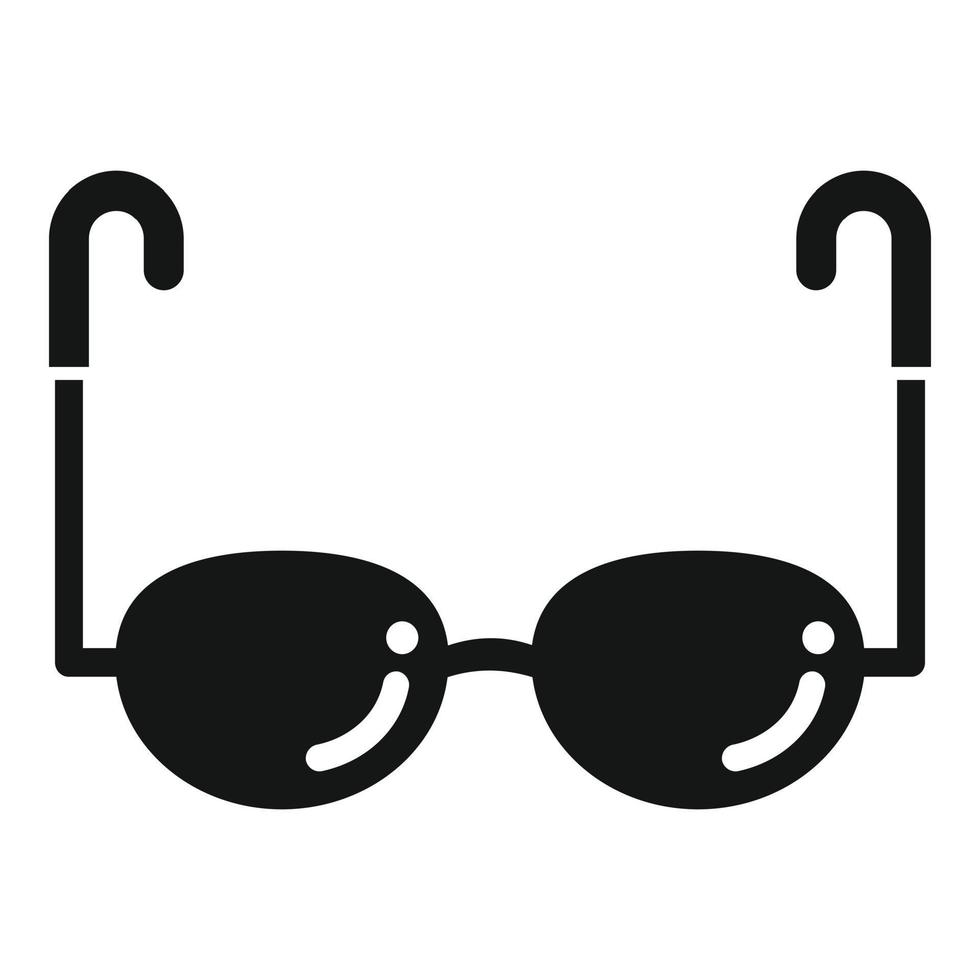 bril icoon gemakkelijk vector. oog zicht vector