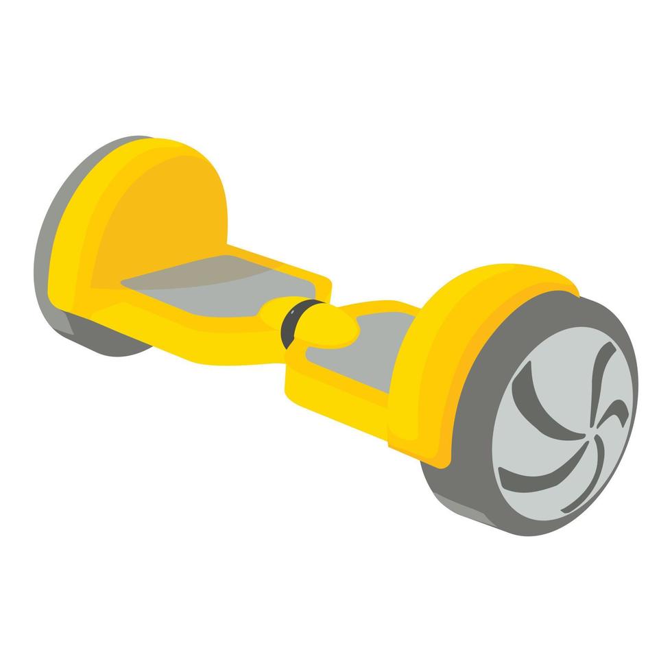 klein Segway icoon, tekenfilm stijl vector