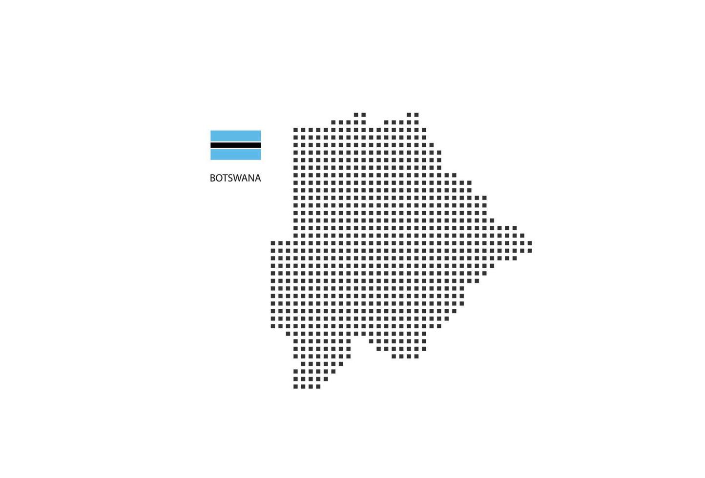 vector plein pixel stippel kaart van kalkoen geïsoleerd Aan wit achtergrond met kalkoen vlag.