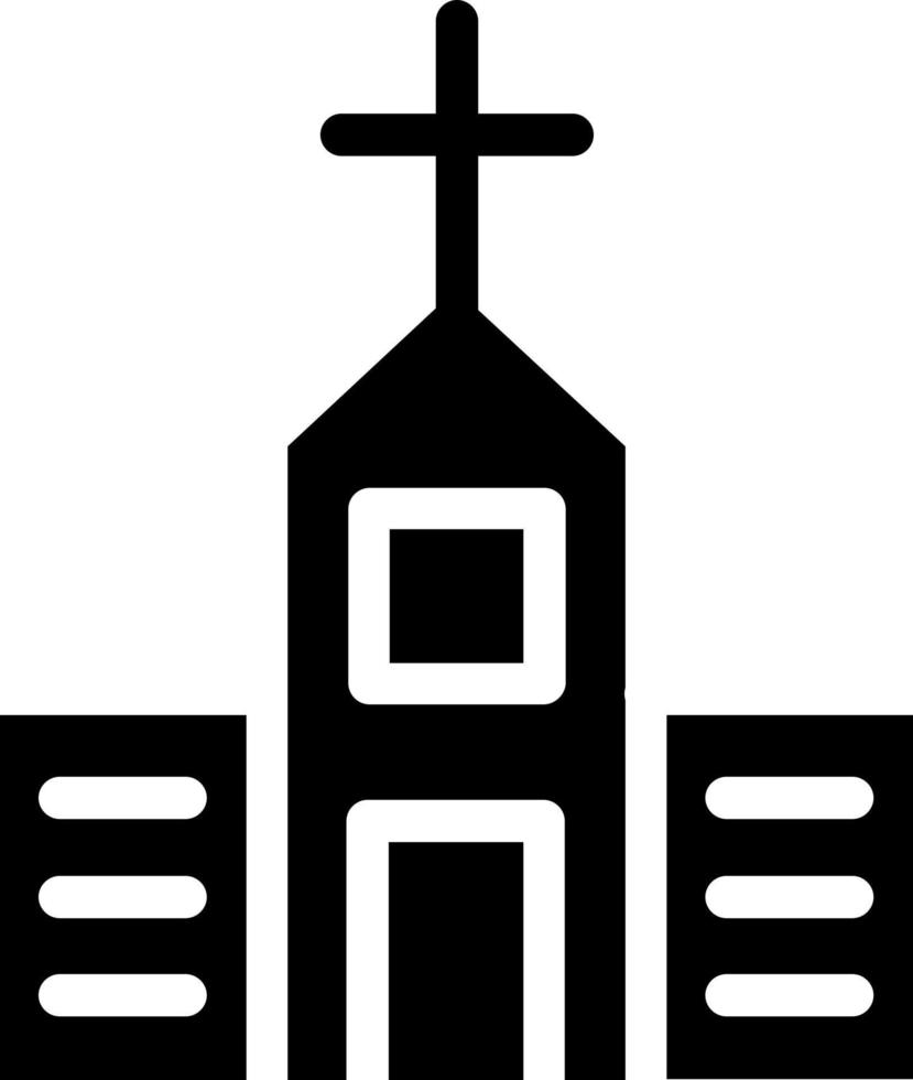 kerk vector icoon ontwerp