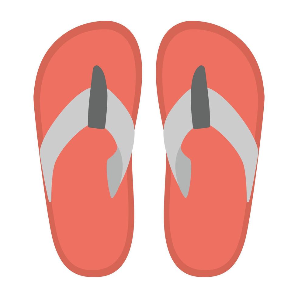 trendy teenslippers vector