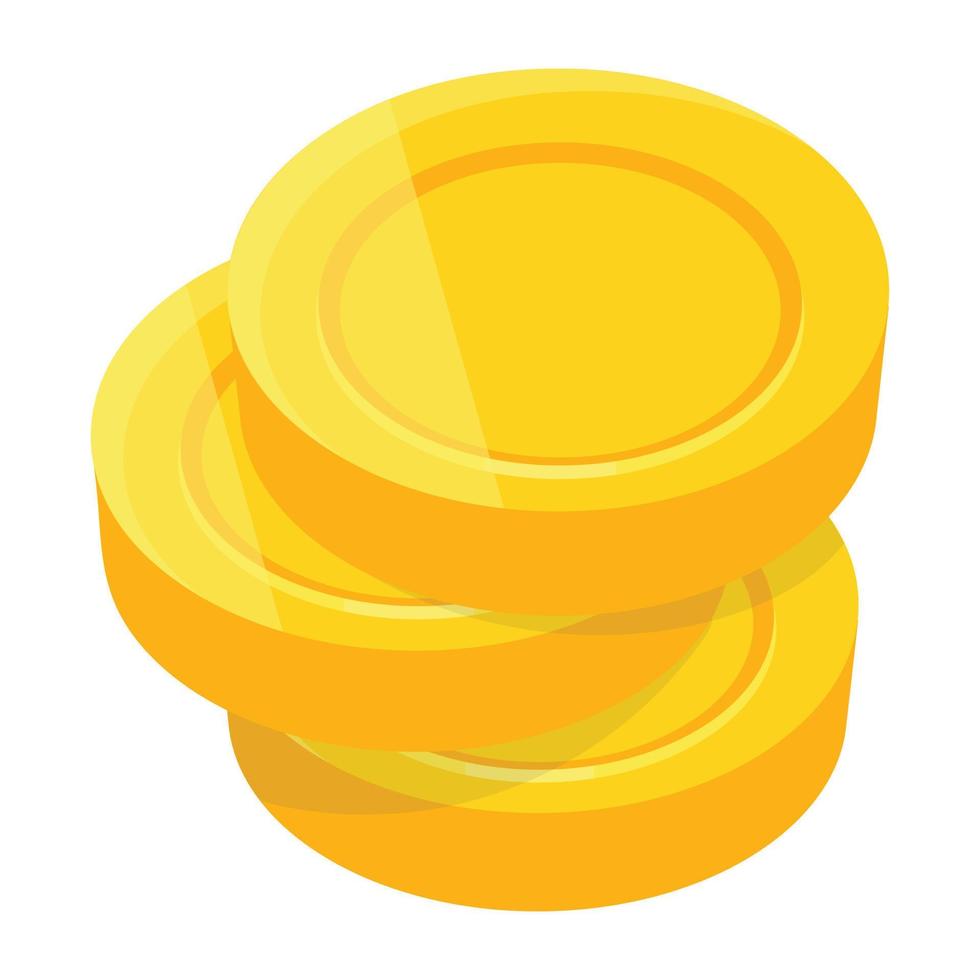 modieus goud stack vector