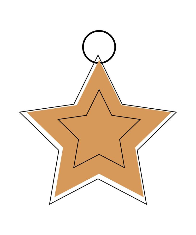 vector illustratie van ster