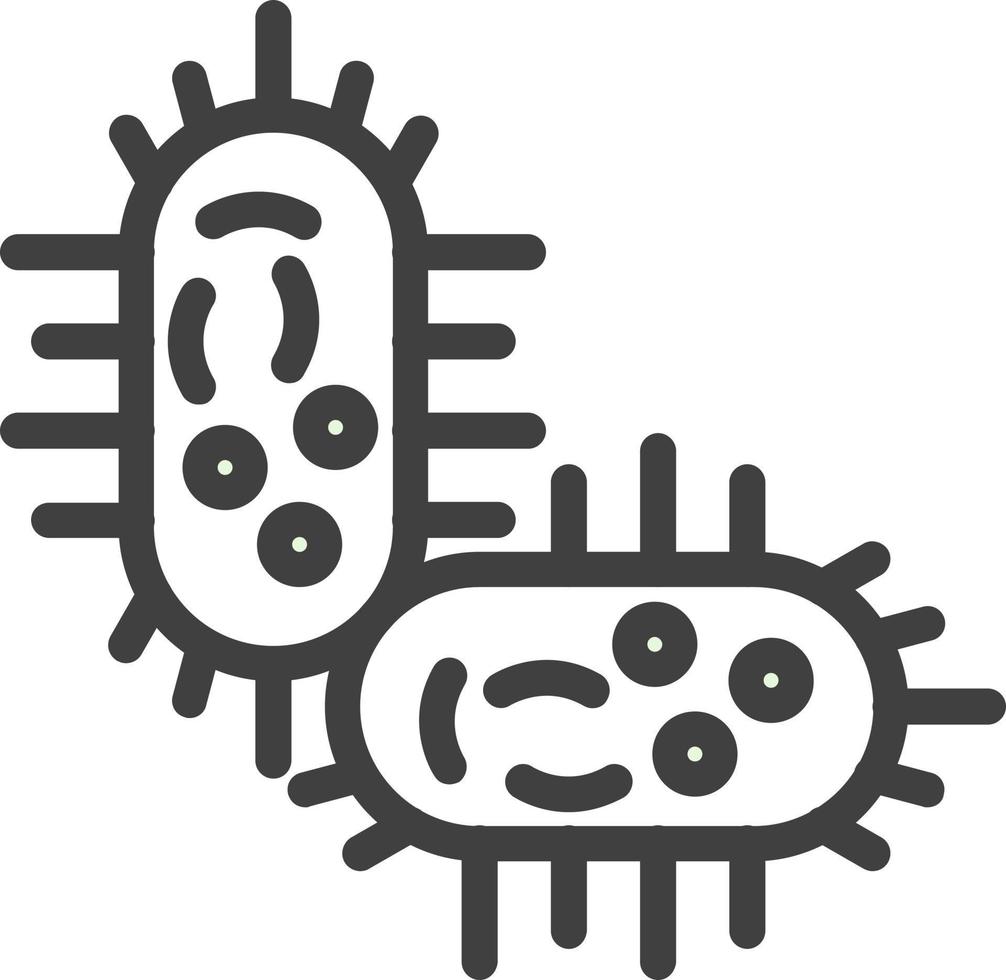 bacterie vector icoon ontwerp