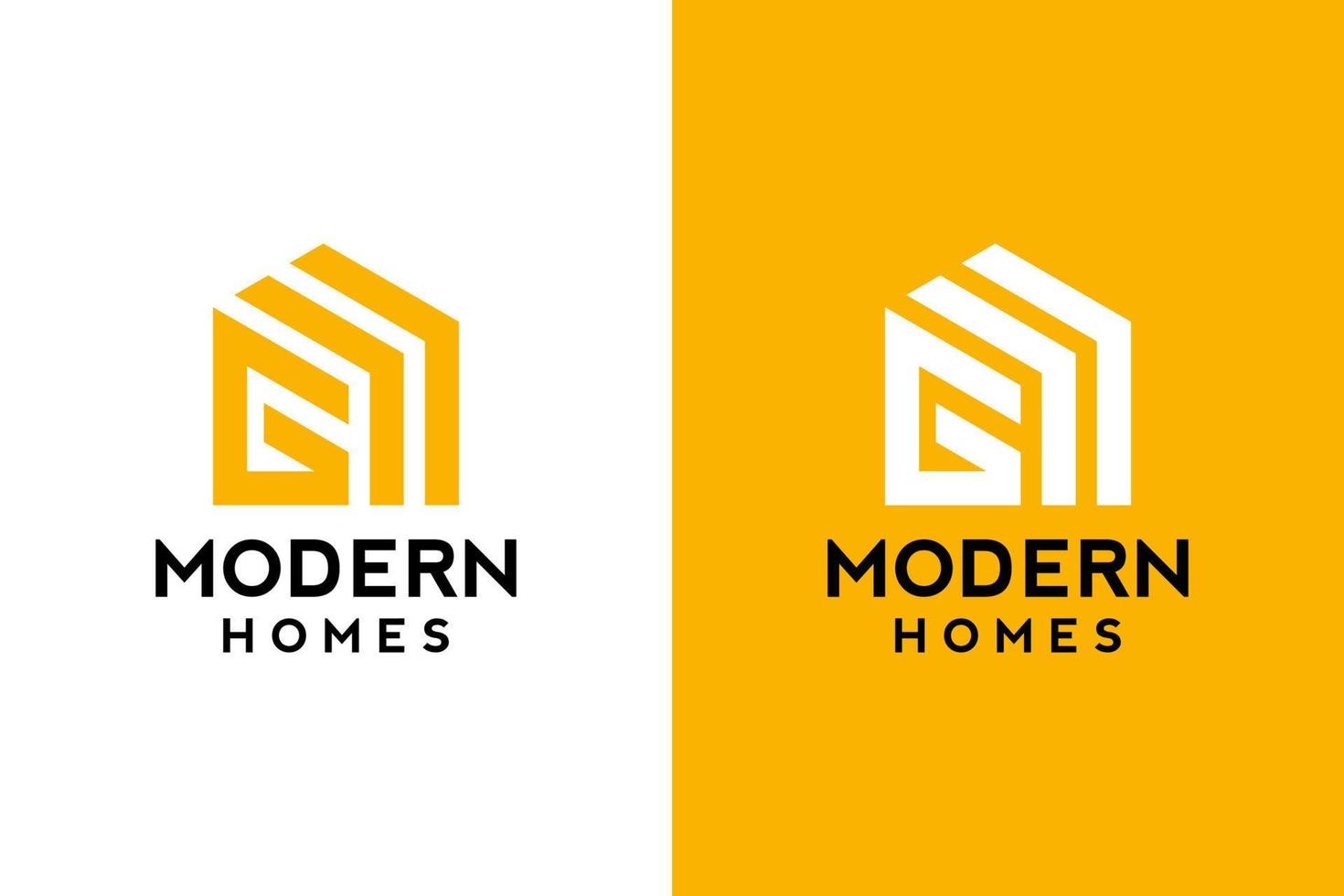 logo ontwerp van g in vector voor bouw, huis, echt landgoed, gebouw, eigendom. minimaal geweldig modieus professioneel logo ontwerp sjabloon Aan dubbele achtergrond.