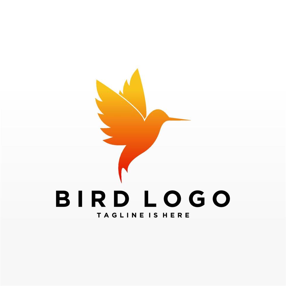 abstract vogel logo ontwerp vector sjabloon. creatief duif logotype bedrijf technologie concept symbool icoon.