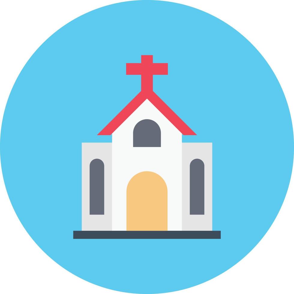 kerk vectorillustratie op een background.premium kwaliteit symbolen.vector pictogrammen voor concept en grafisch ontwerp. vector