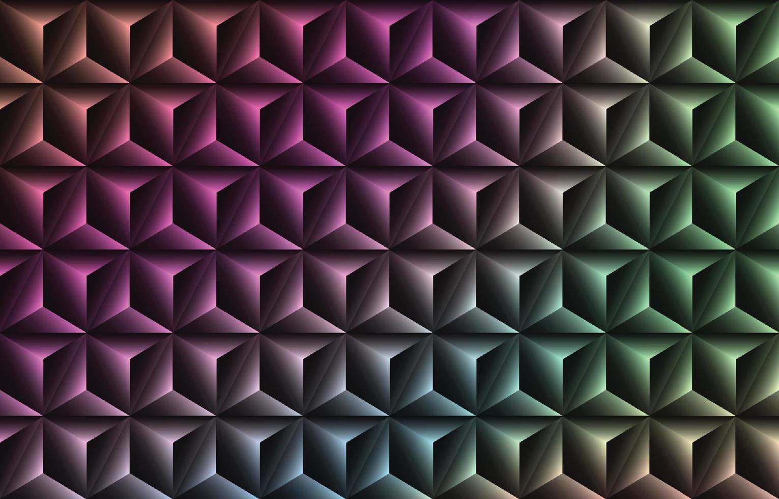 regenboog driehoekig achtergrond vector