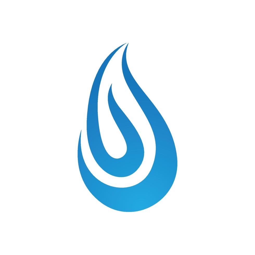 waterdruppel logo sjabloon vector