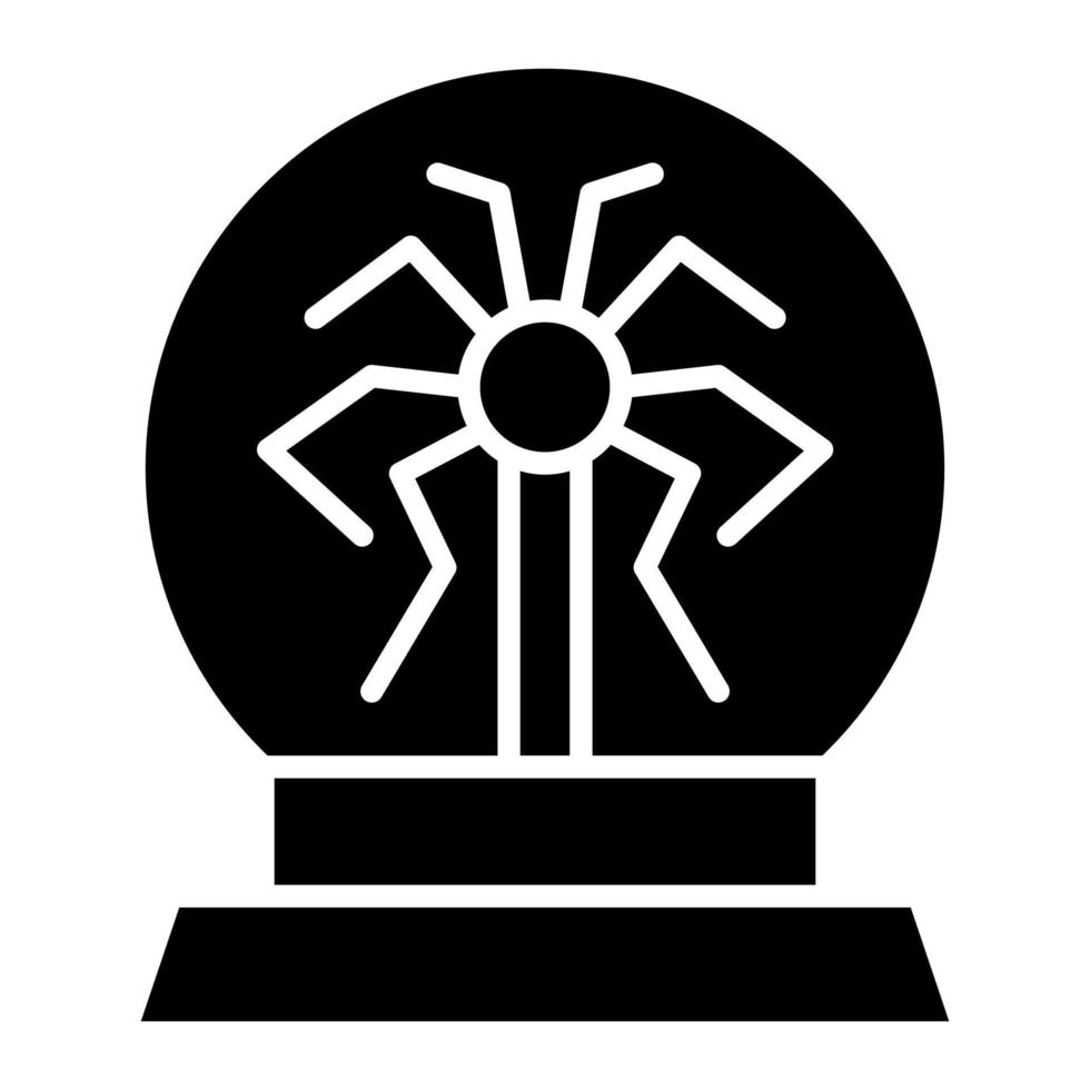 plasma glyph-pictogram vector