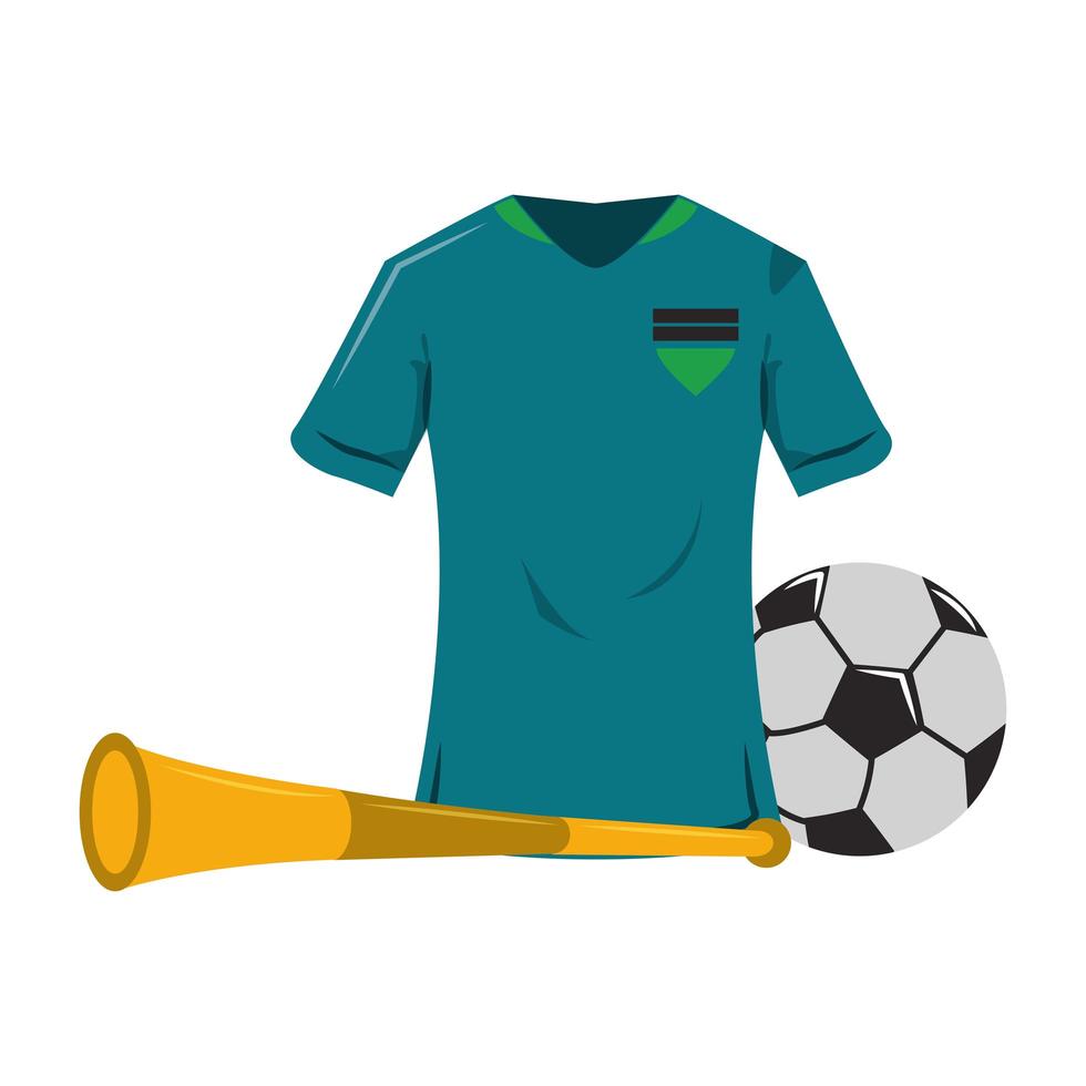 voetbal sport spel cartoon vector