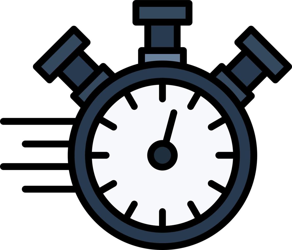 stopwatch creatief icoon ontwerp vector