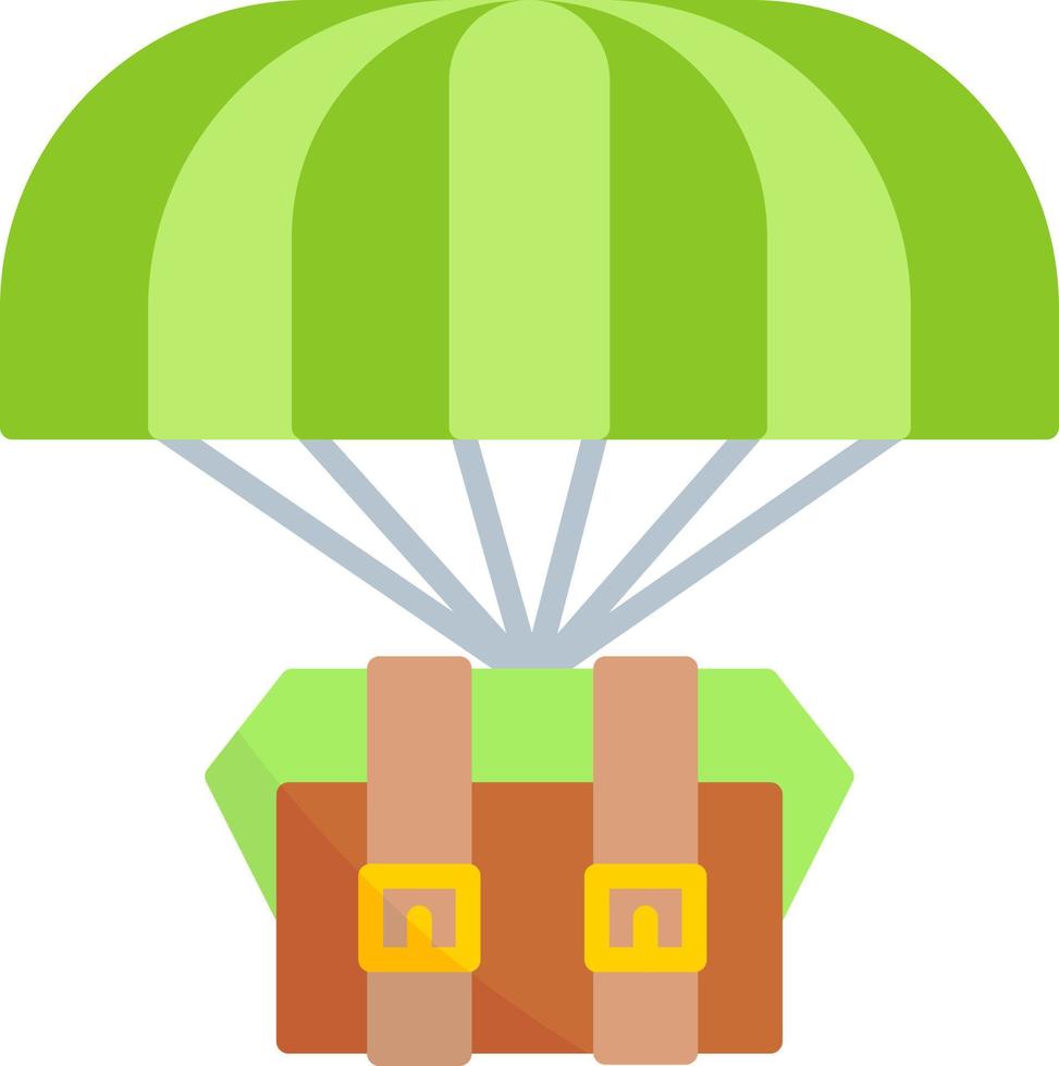 airdrop creatief icoon ontwerp vector