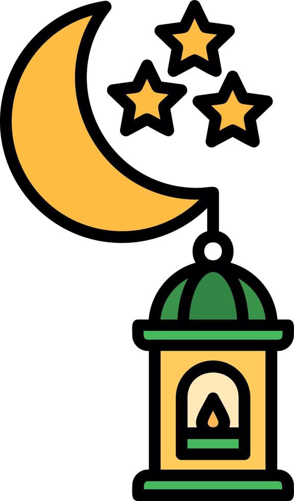 Ramadan creatief icoon ontwerp vector