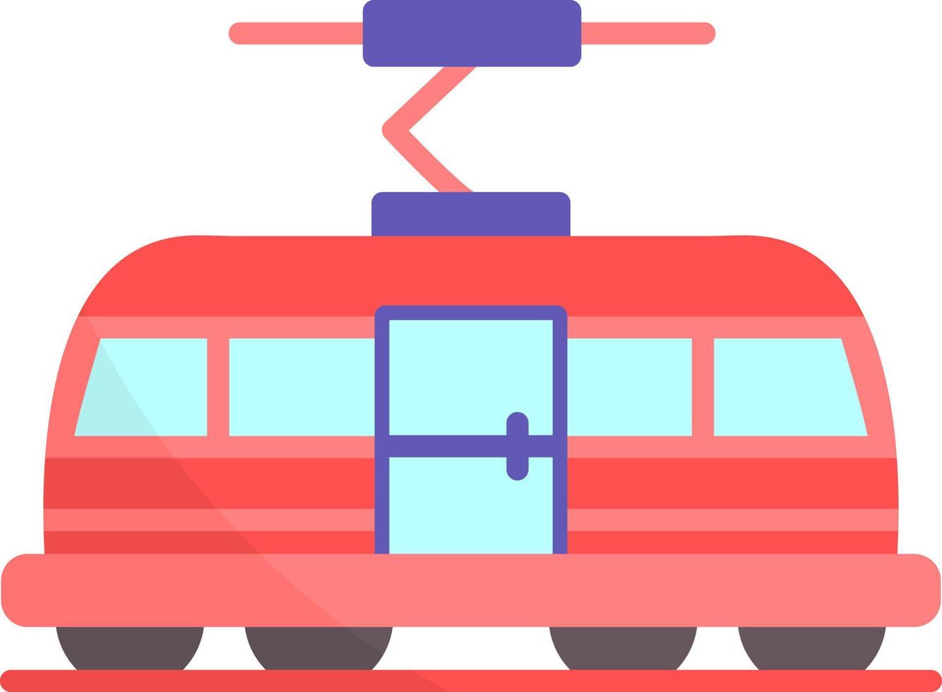 tram creatief icoon ontwerp vector