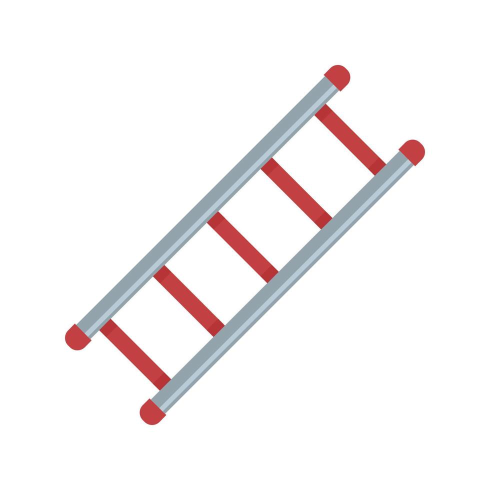ladder icoon vlak geïsoleerd vector