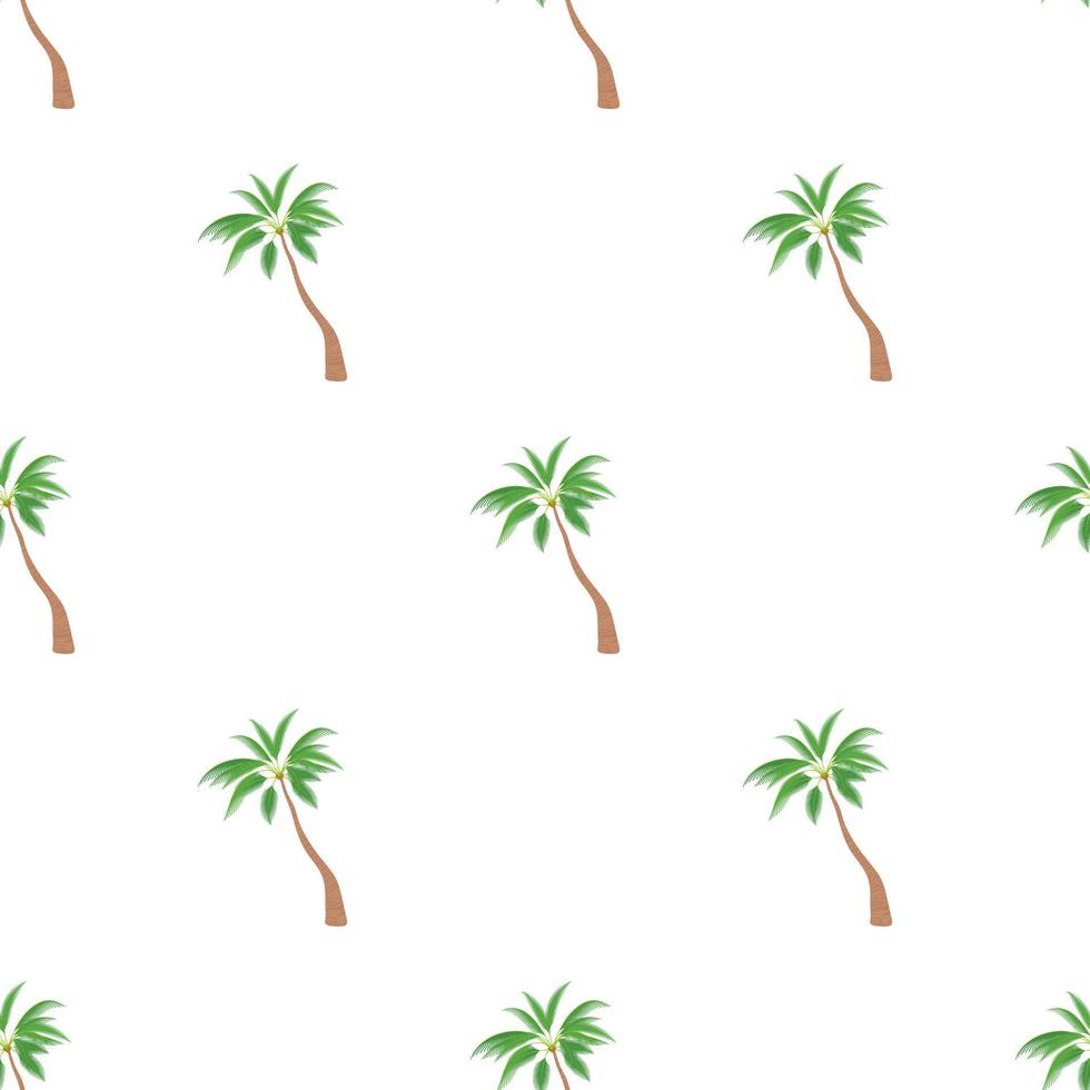 hellend palm boom patroon naadloos vector