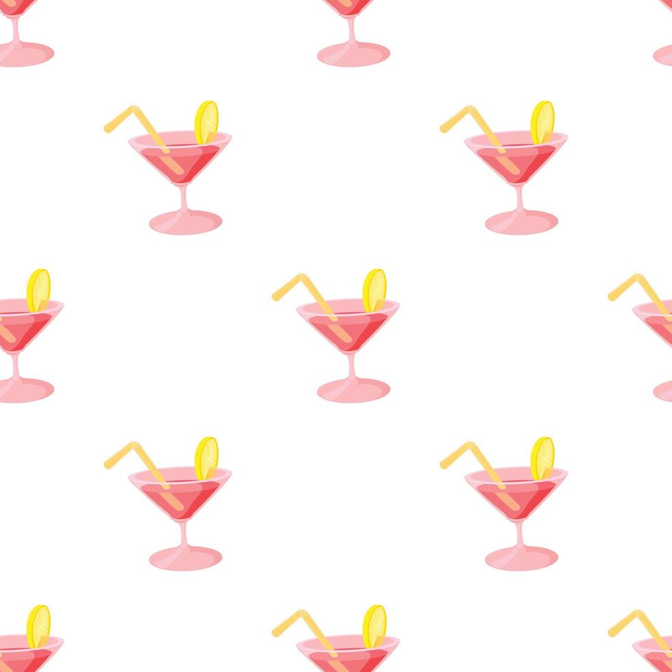 cocktail patroon naadloos vector