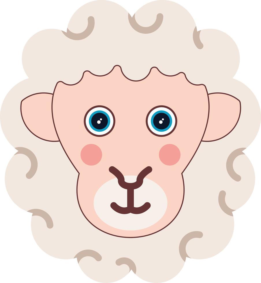 schapen creatief icoon ontwerp vector