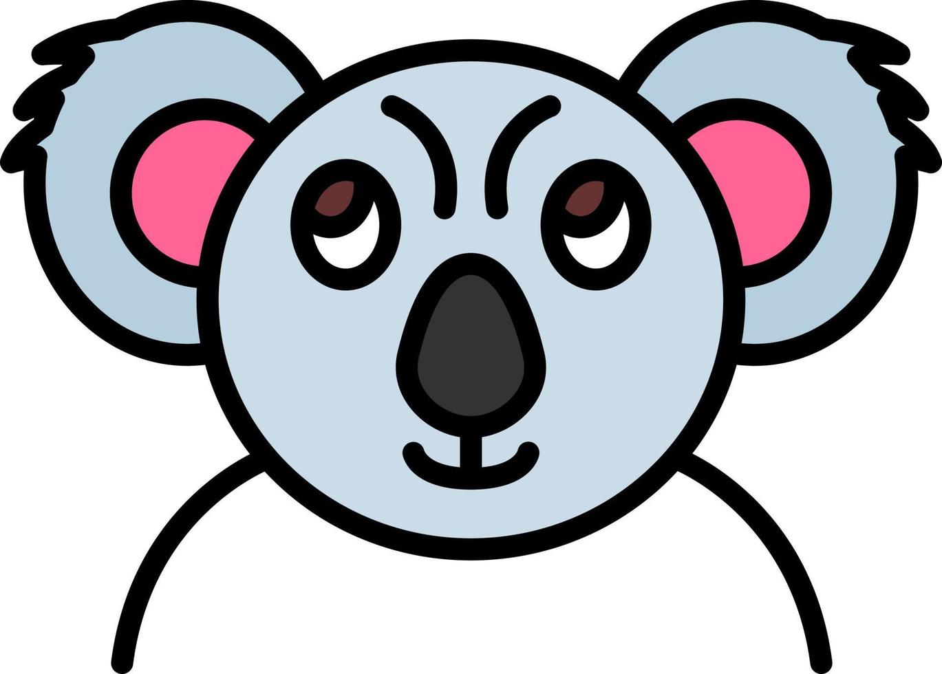 koala creatief icoon ontwerp vector