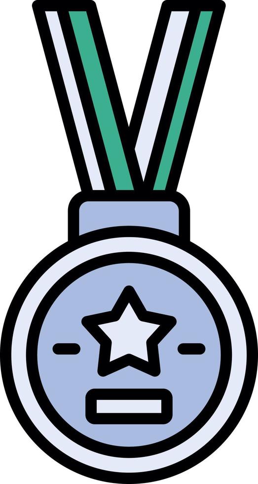 medaille creatief icoon ontwerp vector