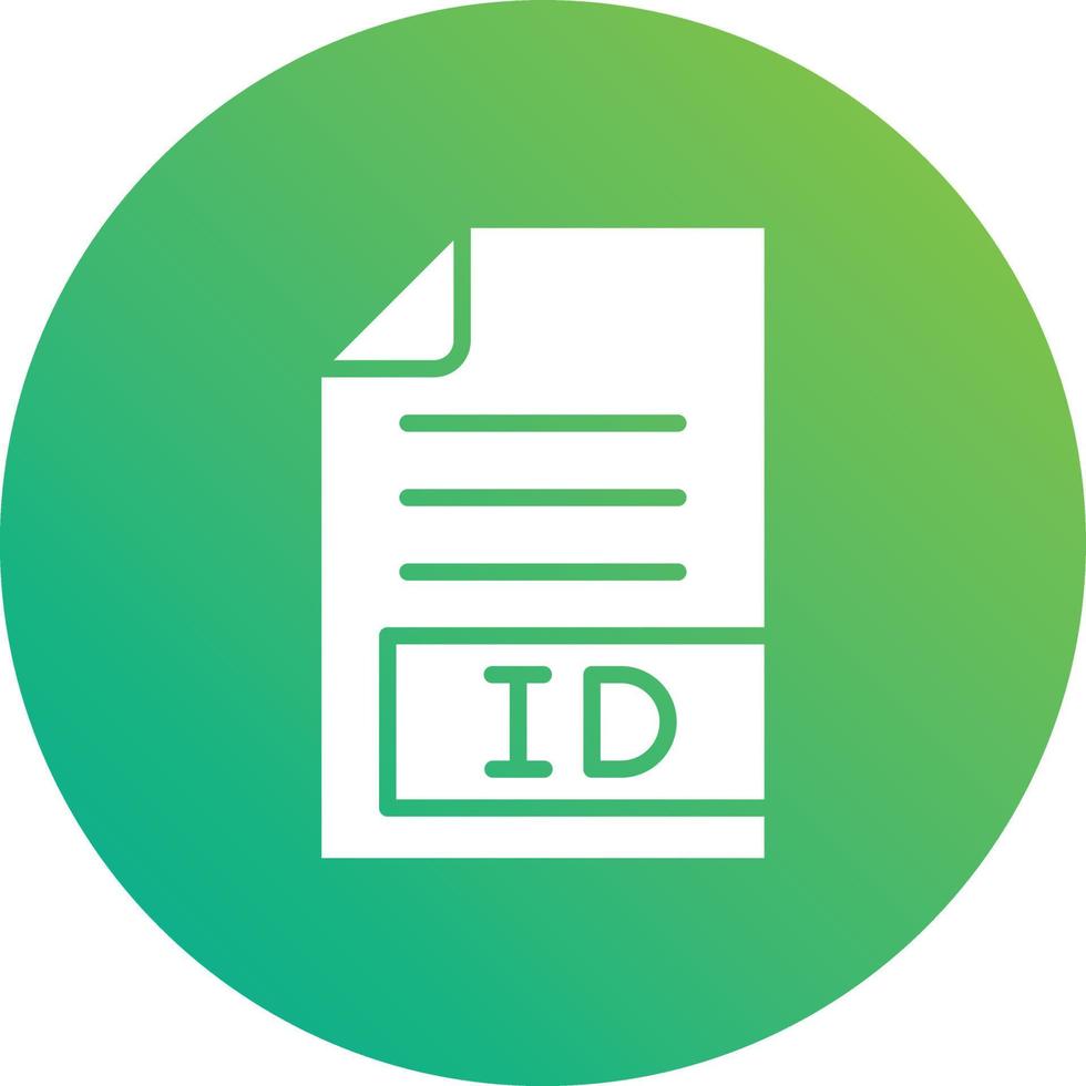 id vector pictogram ontwerp illustratie