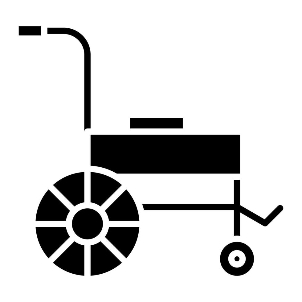 pictogram rolstoel glyph vector