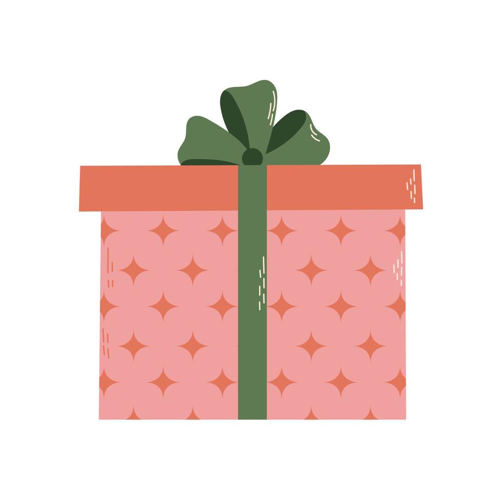 kleurrijk geschenk doos. mooi zo voor verjaardag, Kerstmis ontwerp. vector illustratie