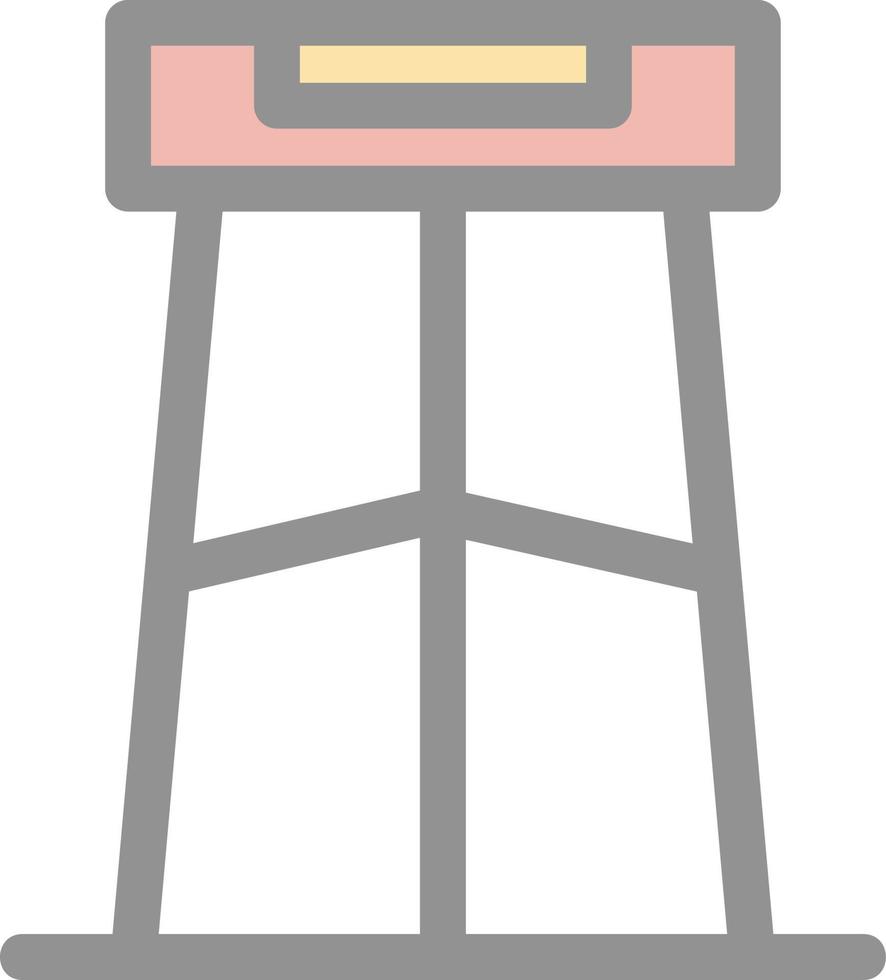 bar stoel vector icoon ontwerp