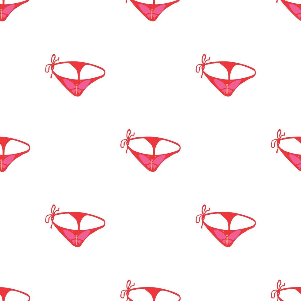 roze sexy string slipje patroon naadloos vector