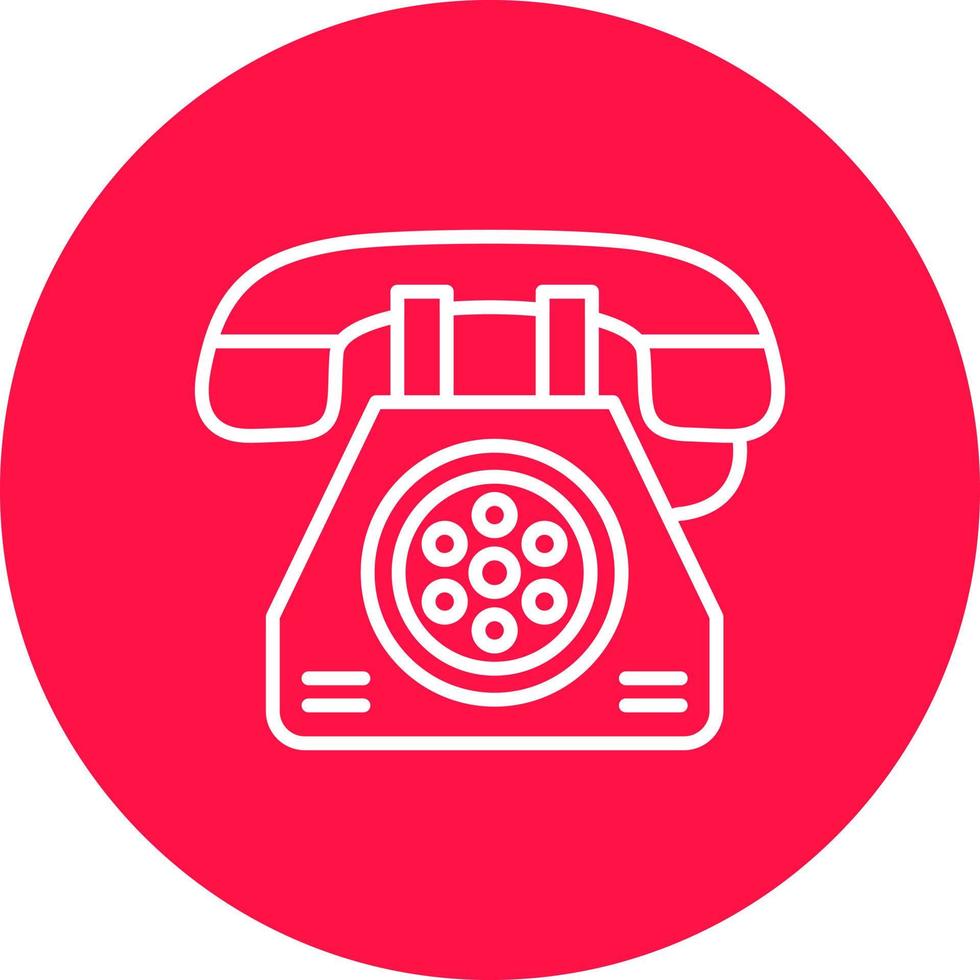 telefoontje creatief icoon ontwerp vector