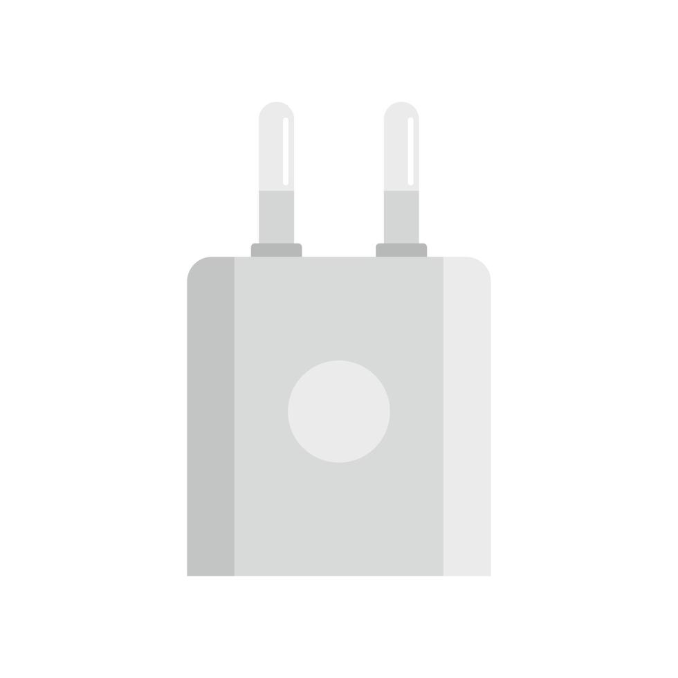 smartphone plug icoon vlak geïsoleerd vector