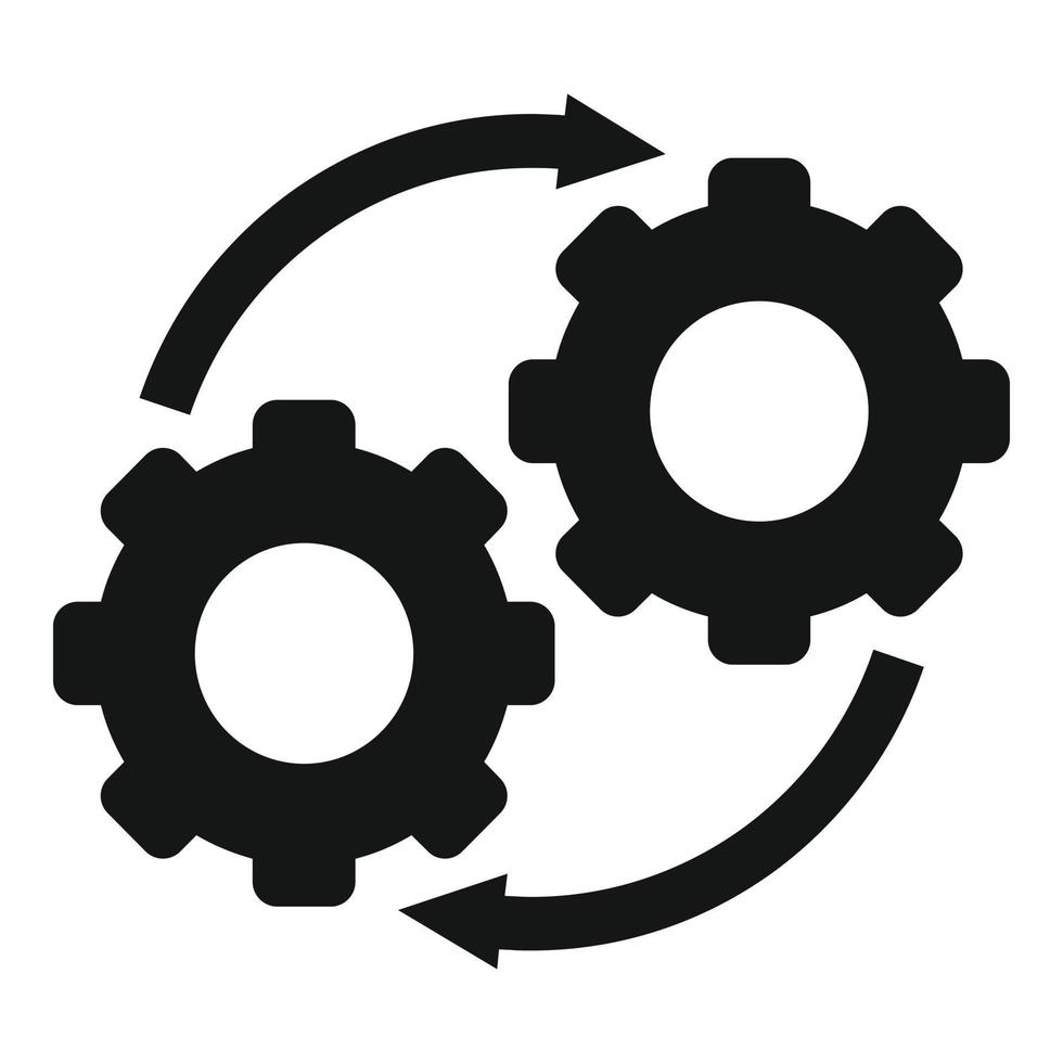 strategie zich aanpassen icoon gemakkelijk vector. creatief samenspel vector