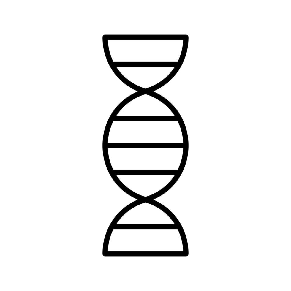 dna overzicht pictogram vector