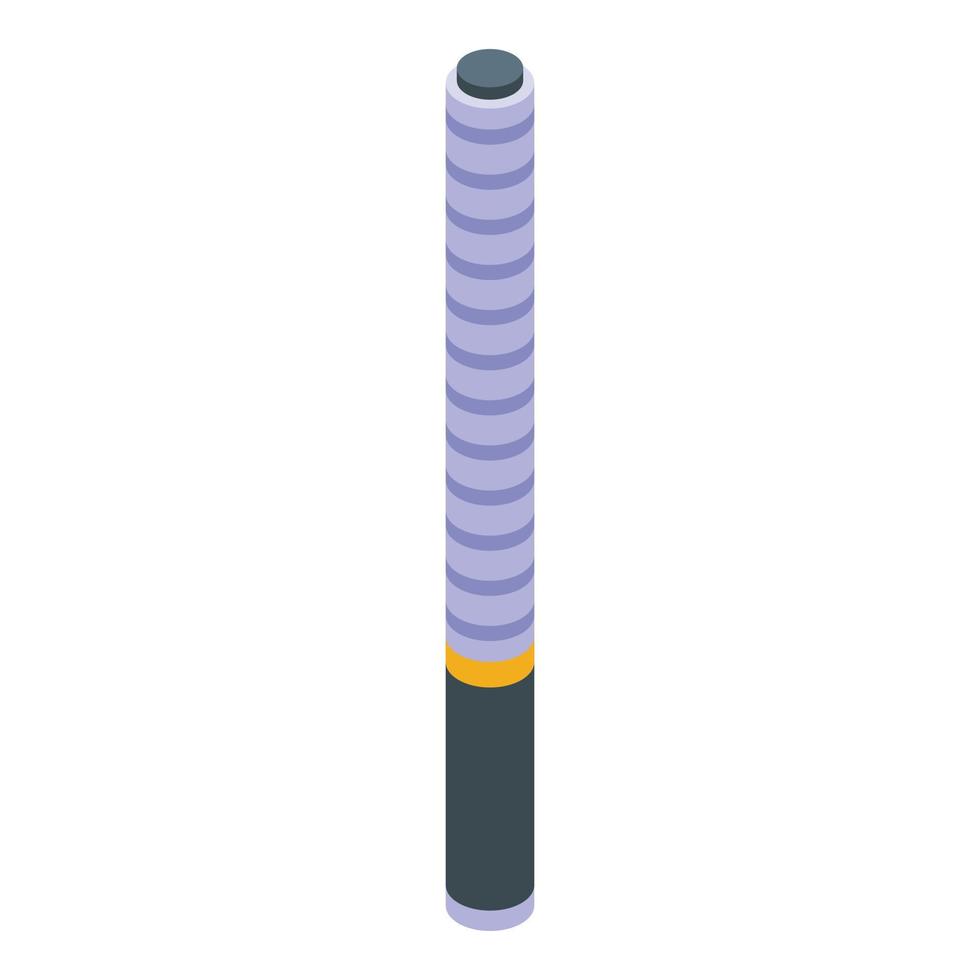 een sigaret icoon isometrische vector. elektronisch vapen vector