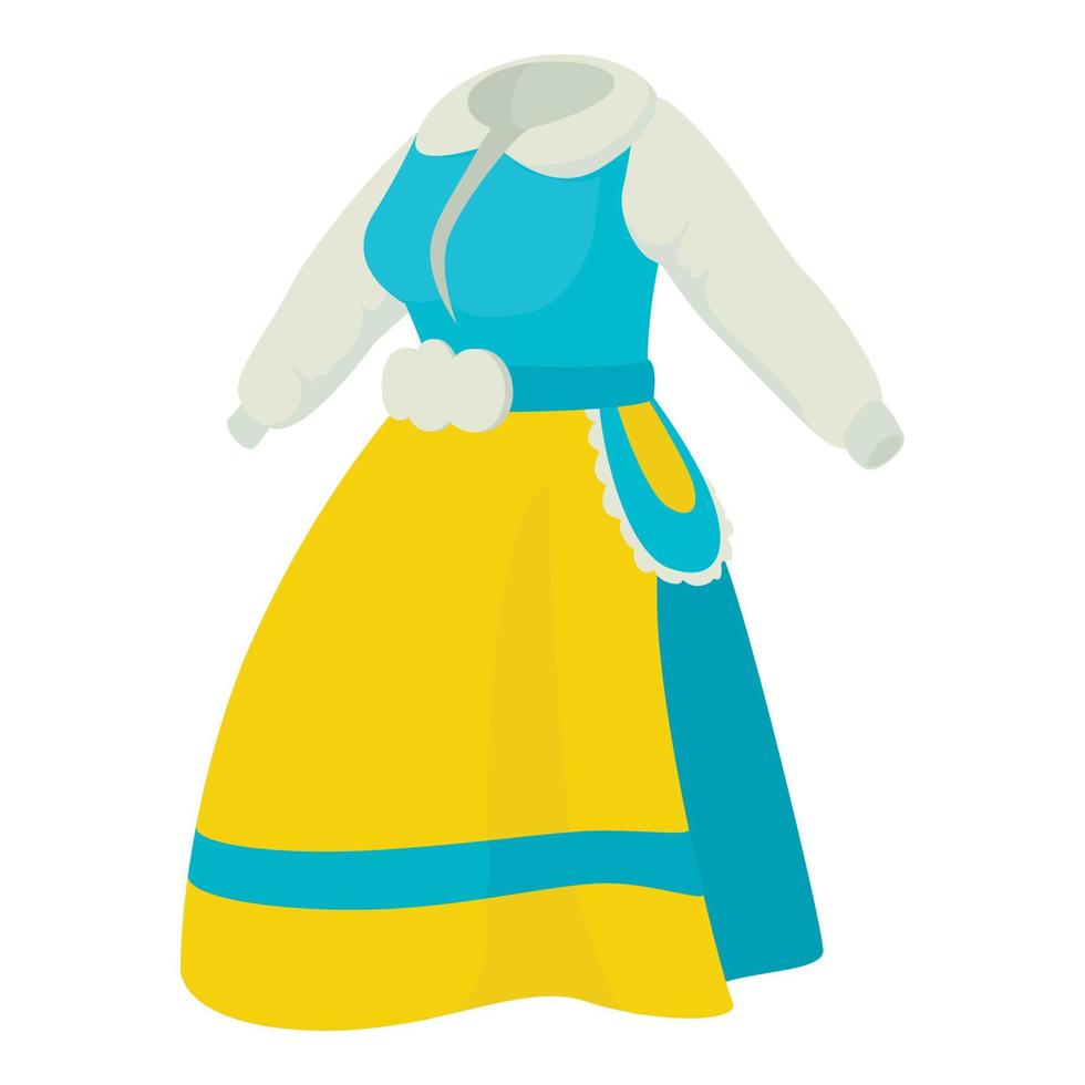 nationaal jurk icoon , schets stijl vector