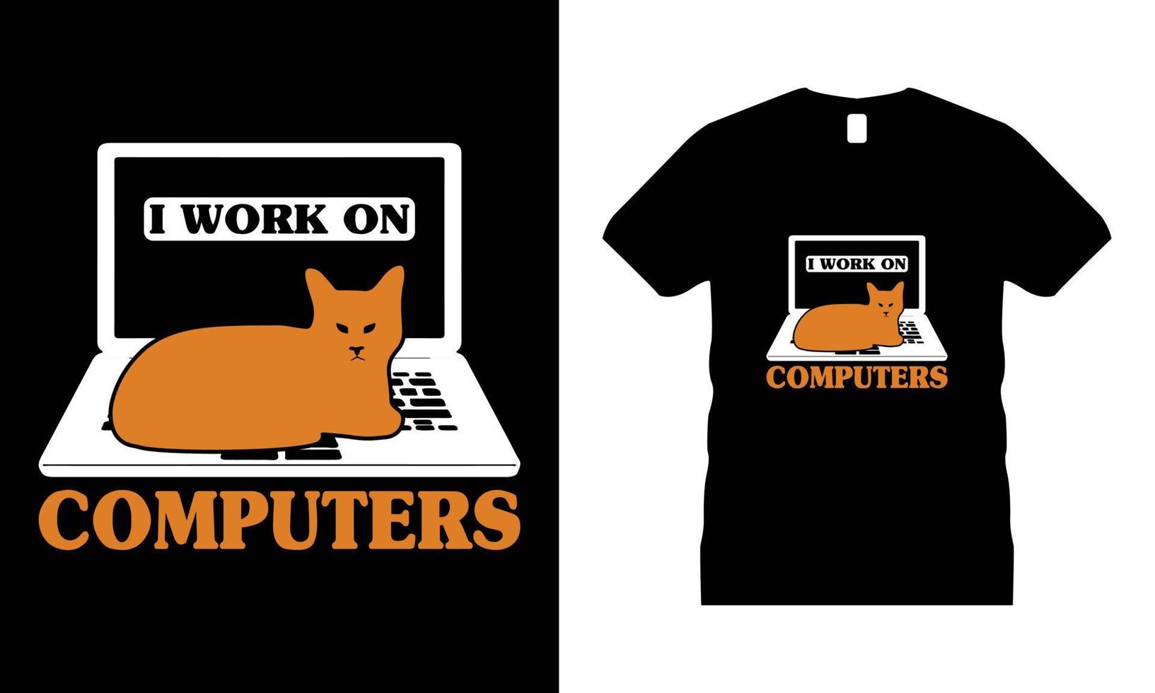 kat dier huisdieren motiverende t-shirt ontwerp vector. gebruik voor t-shirt, mokken, stickers, enz. vector