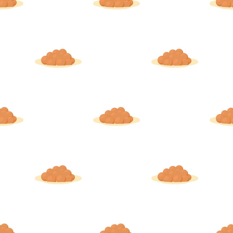 falafel patroon naadloos vector