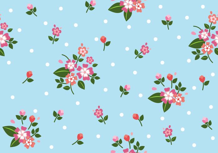 Bloemen Naadloos Patroon vector