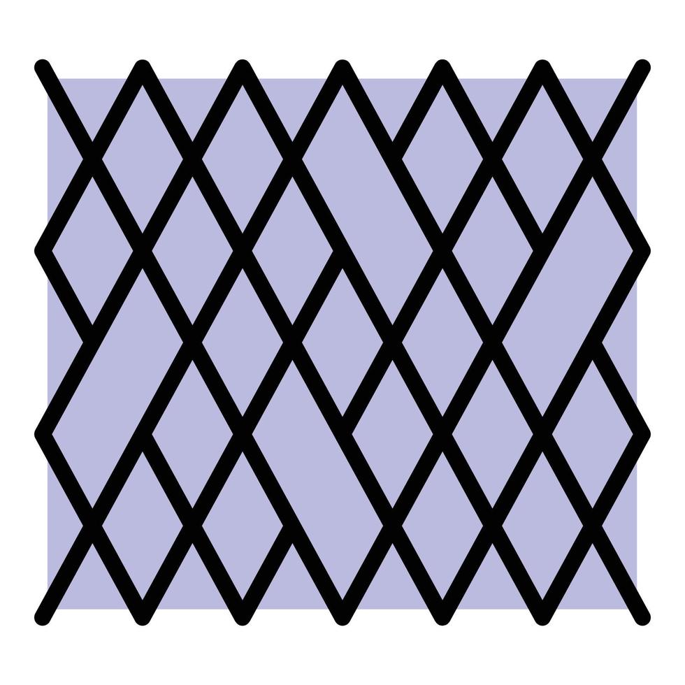 acryl textiel icoon kleur schets vector