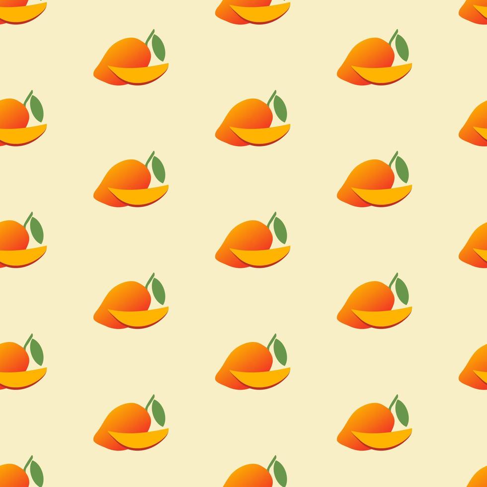 mango, naadloos patroon, vector. vector