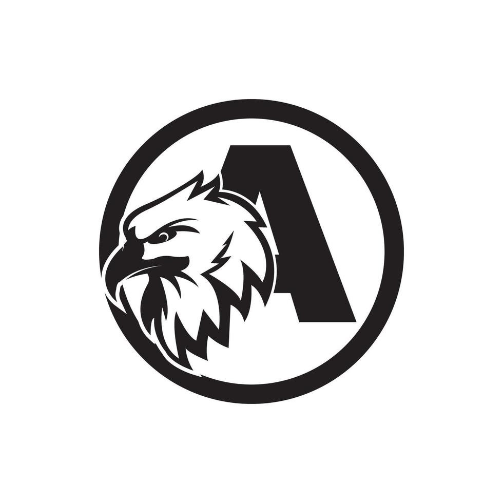 brief een icoon logo vector ontwerp