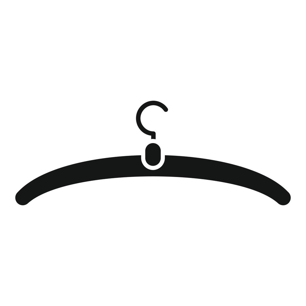 kleren hanger icoon gemakkelijk vector. kleding kleermaker vector