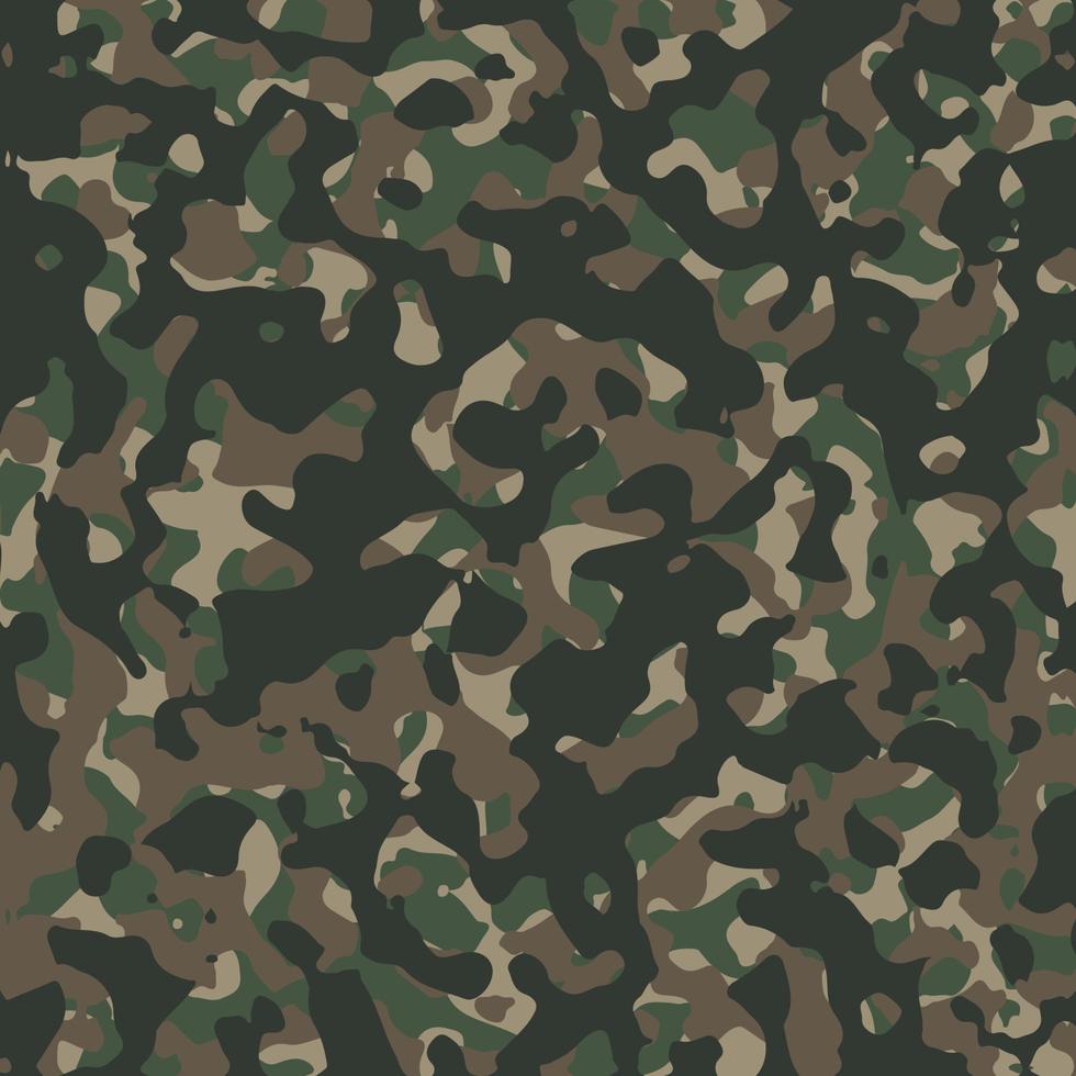 leger camouflage vector naadloos patroon. structuur leger camouflage herhaalt naadloos leger ontwerp achtergrond