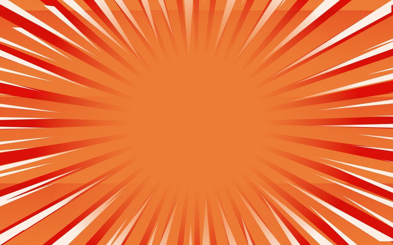 oranje grappig achtergrond retro vector