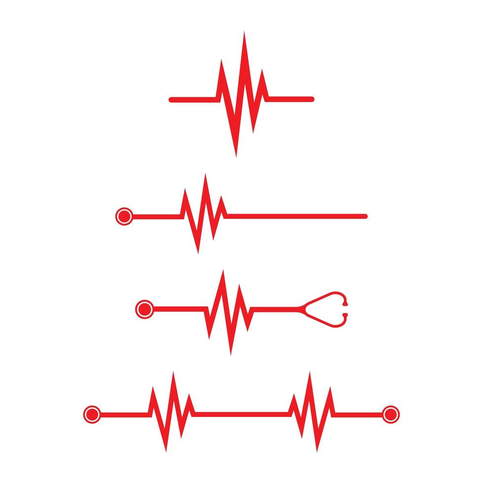 pulse pictogram ontwerp vector